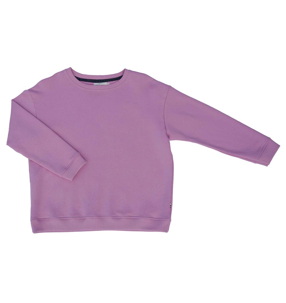 Le sweat col rond Wide femme Spring personnalisable (36, Rose bonbon) - Photo 2