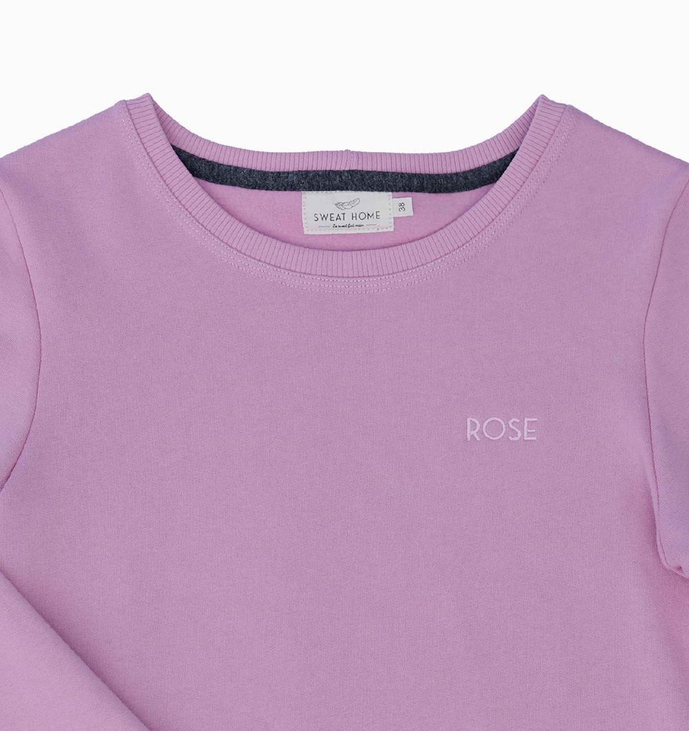 Le sweat col rond femme Spring personnalisable (36, Rose bonbon) - Photo 5