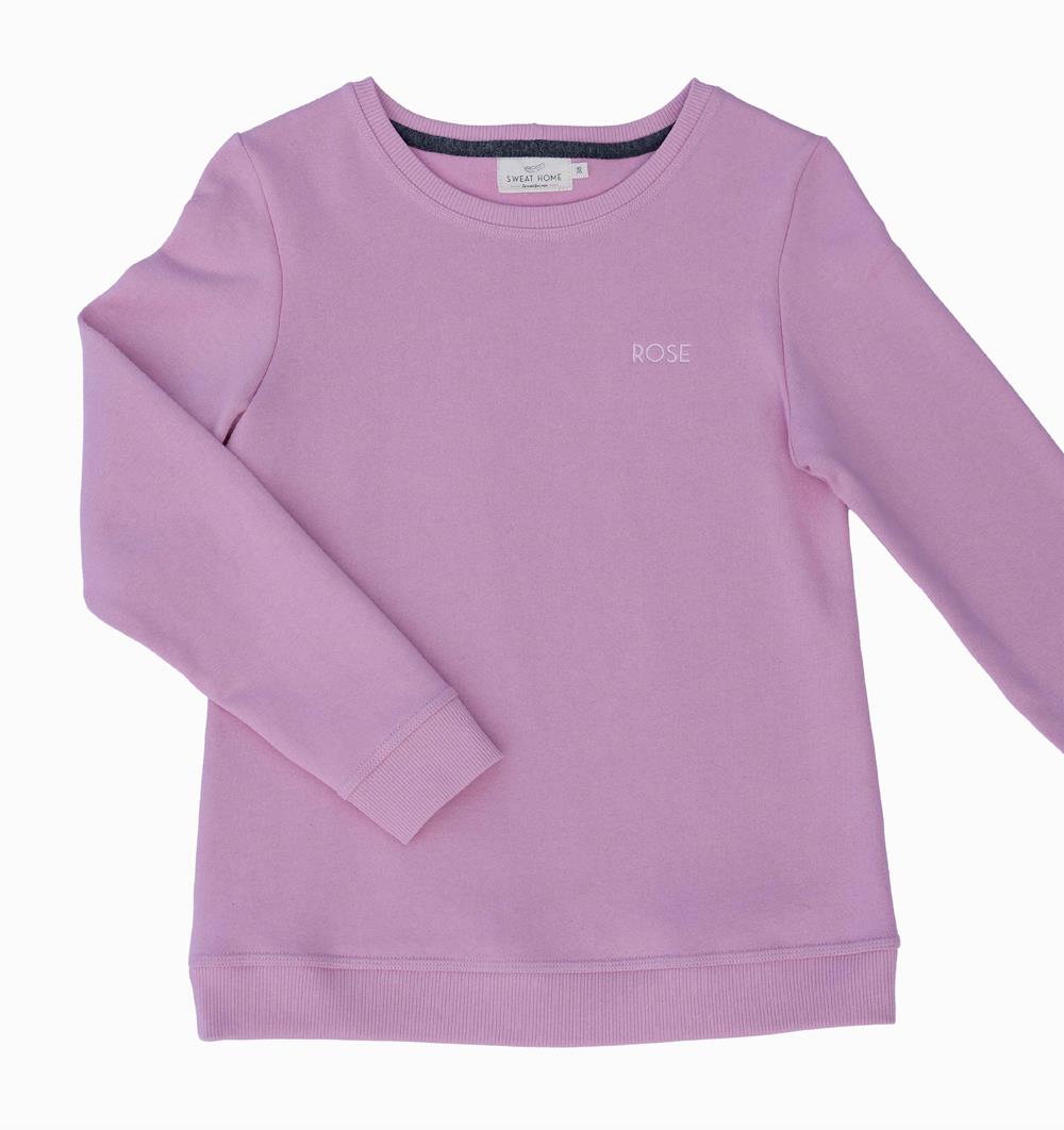 Le sweat col rond femme Spring personnalisable (36, Rose bonbon) - Photo 2