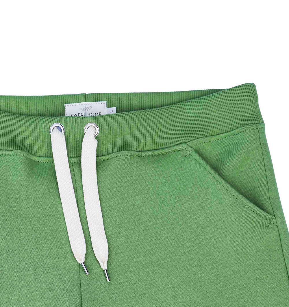 Le bermuda en sweat Spring homme personnalisable (S, Vert pomme) - Photo 3