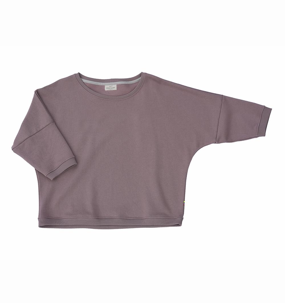 Le sweat loose femme Lilas personnalisable (U, Lilas) - Photo 2