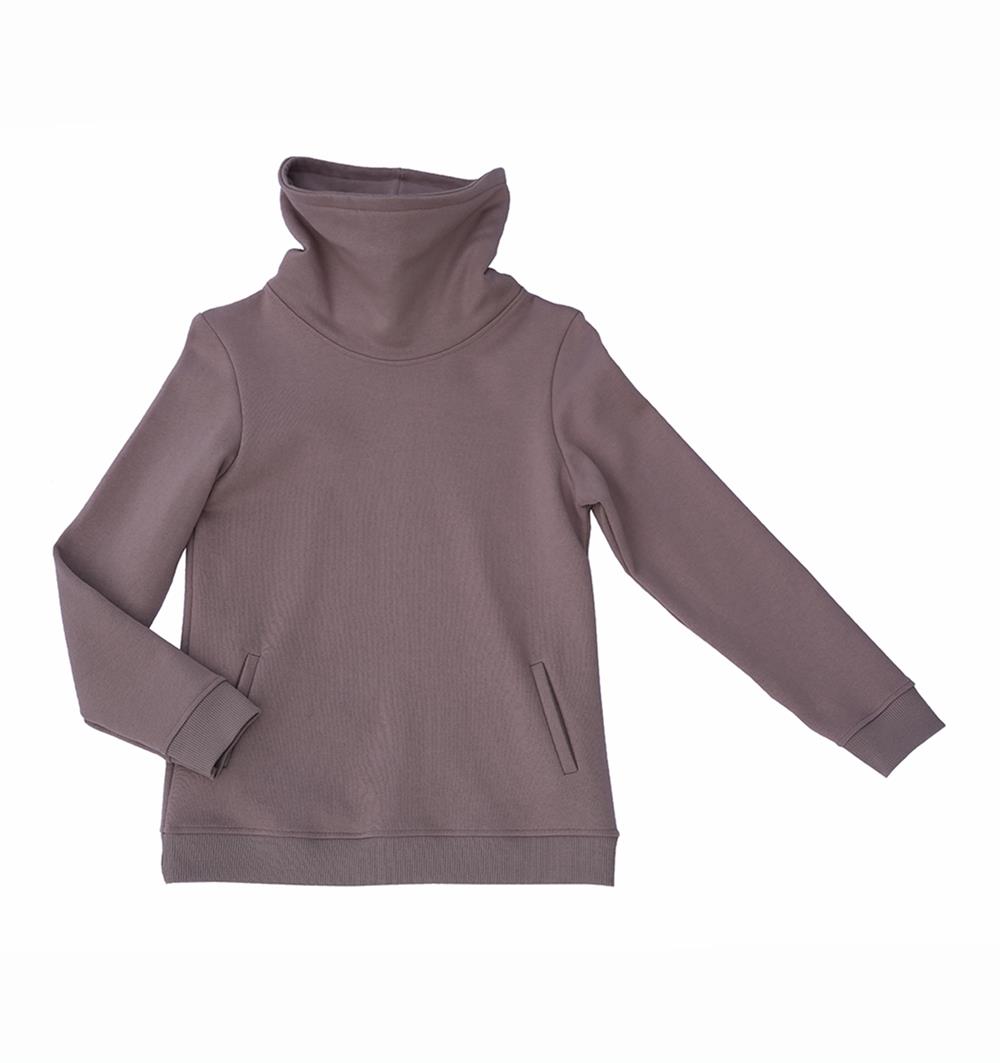 Le sweat col montant femme Winter personnalisable (36, Lilas) - Photo 2