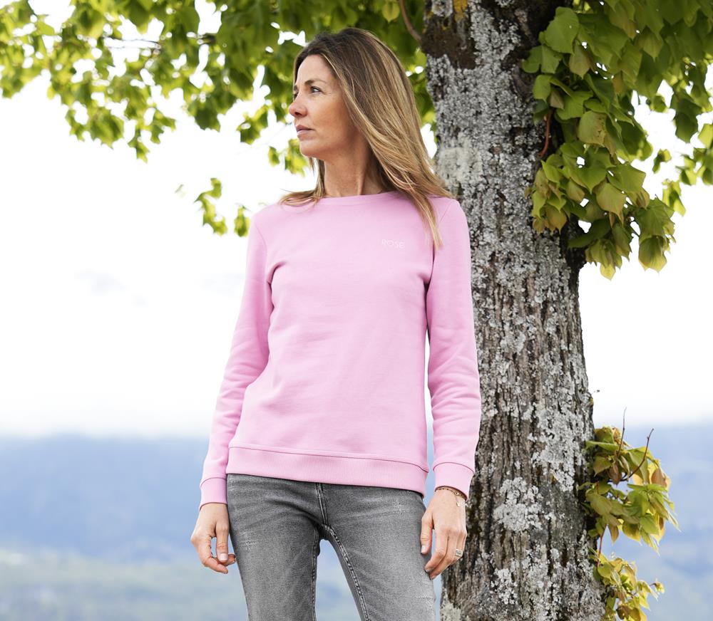 Le sweat col rond femme Spring personnalisable (36, Rose bonbon) - Photo 7