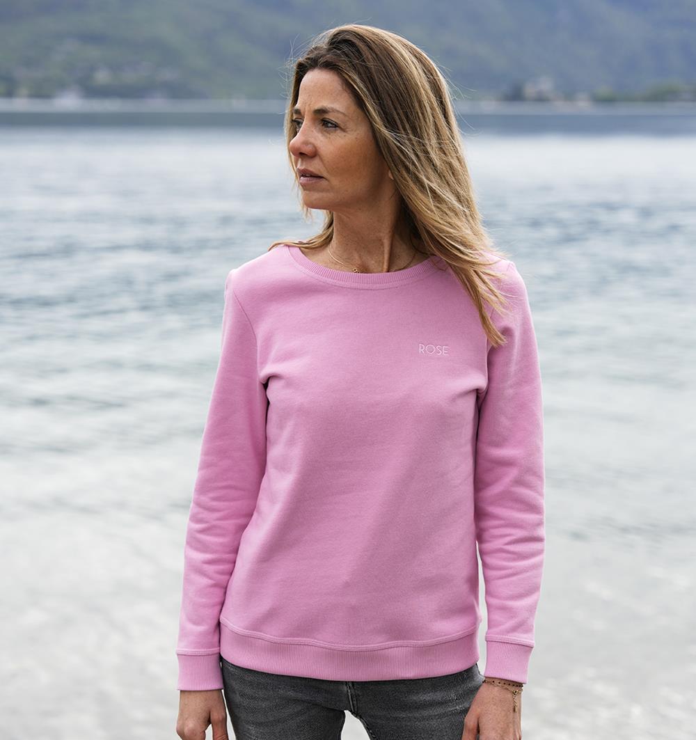 Le sweat col rond femme Spring personnalisable (36, Rose bonbon) - Photo 10