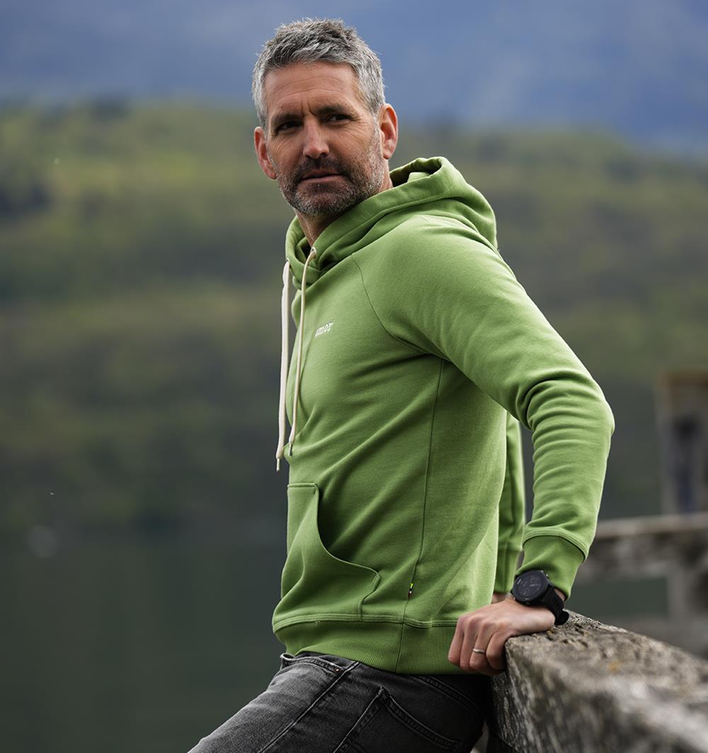 Le sweat capuche homme Spring personnalisable (S, Vert pomme) - Photo 7