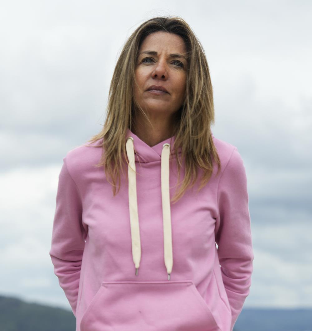 Le sweat capuche femme Spring personnalisable (36, Rose bonbon) - Photo 7