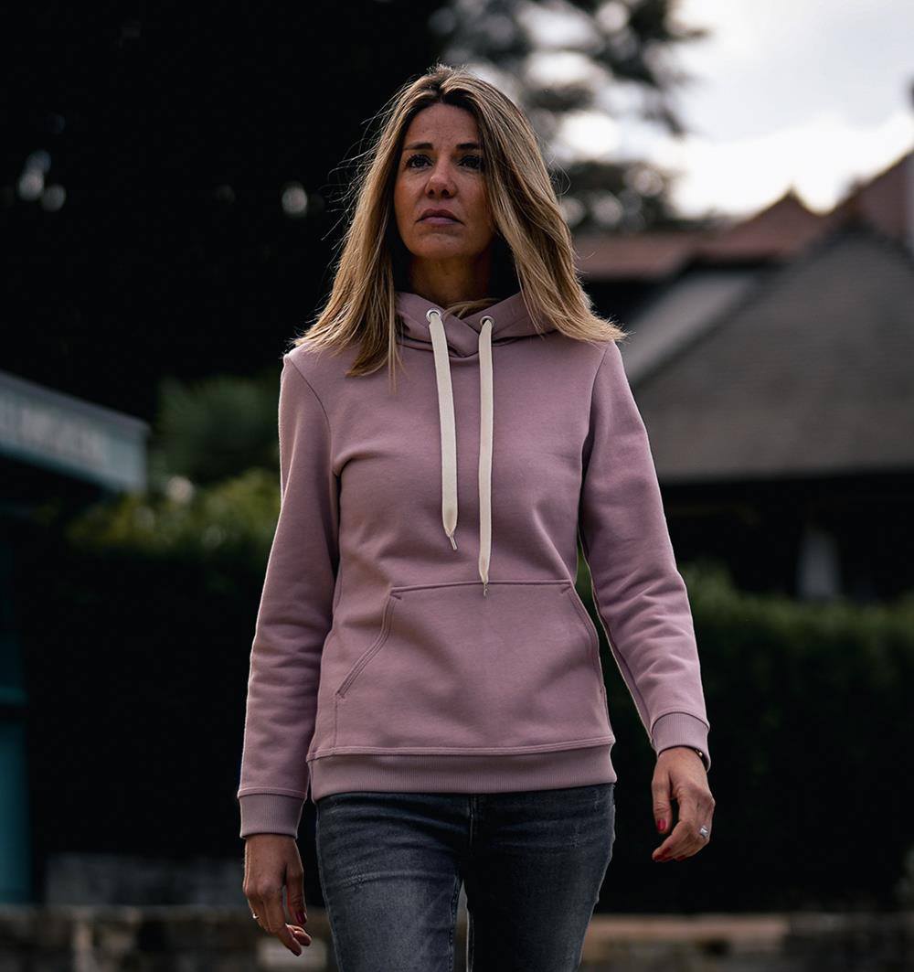 Le sweat capuche femme Lilas personnalisable (36, Lilas) - Photo 5