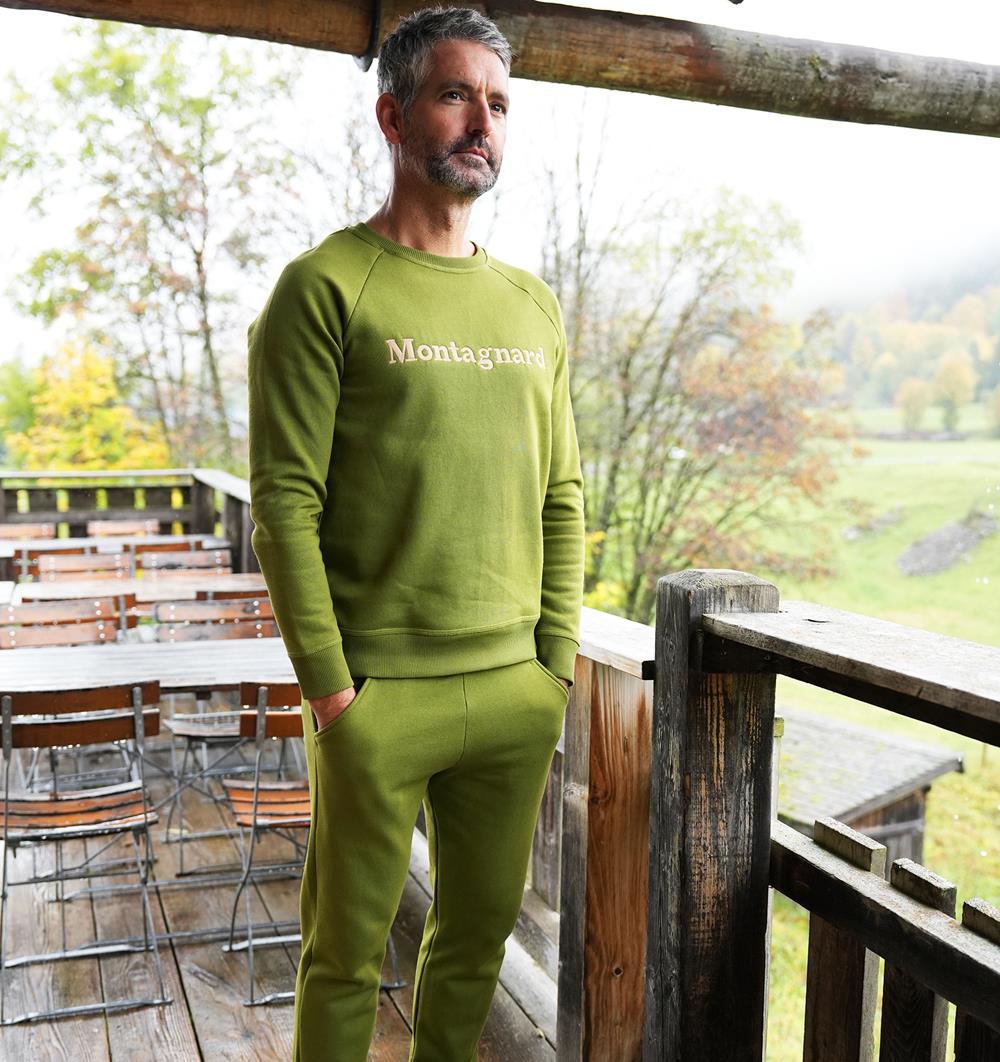 Le jogging homme Winter personnalisable (S, Vert mousse, Petit) - Photo 5