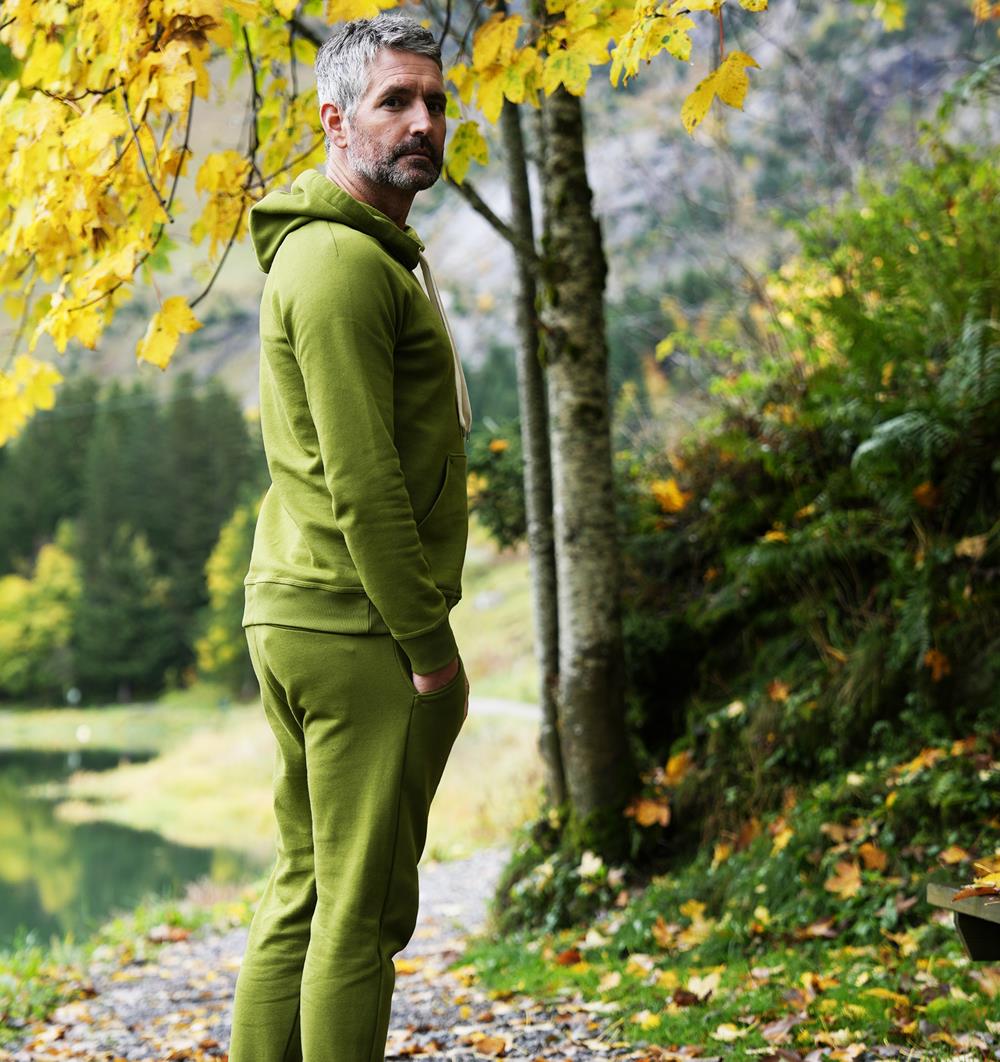 Le jogging homme Winter personnalisable (S, Vert mousse, Petit) - Photo 9