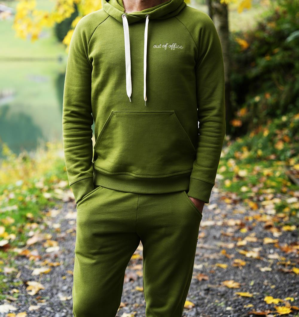 Le jogging homme Winter personnalisable (S, Vert mousse, Petit) - Photo 8