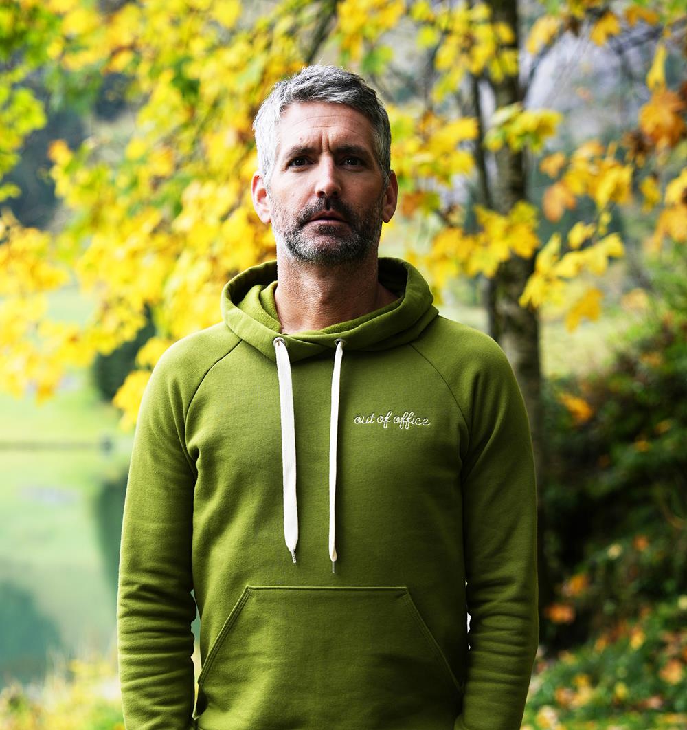 Le sweat capuche homme Winter personnalisable (S, Vert mousse) - Photo 6