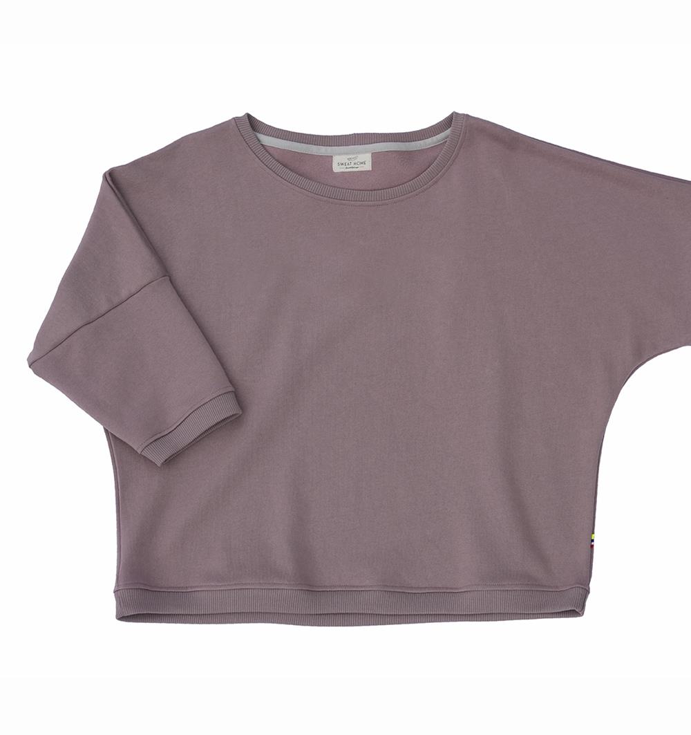 Le sweat loose femme Lilas personnalisable (U, Lilas) - Photo 1