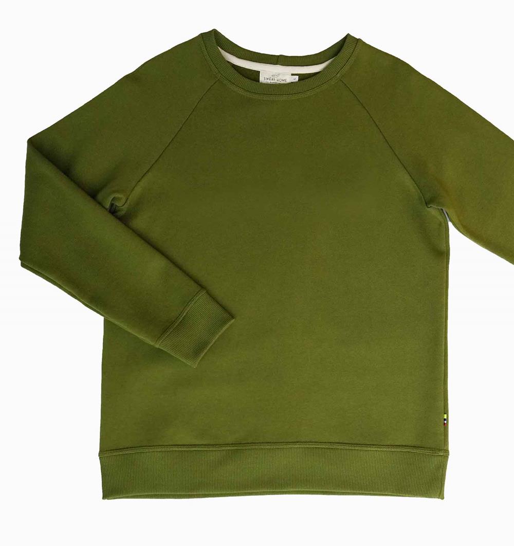 Le sweat col rond homme Winter personnalisable (S, Vert mousse) - Photo 1