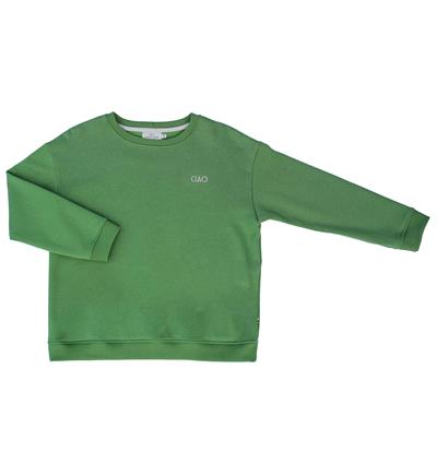 Sweat col rond Wide femme coloris Vert pomme Ciao T.38 - Photo 3