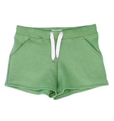 Short en sweat femme coloris Vert pomme T.36 - Photo 5