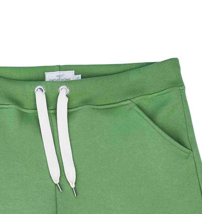 Bermuda en sweat homme Vert pomme Summer vibes T.L - Photo 4