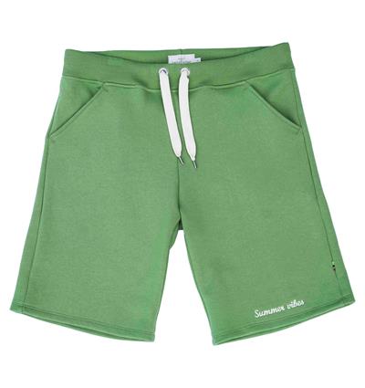 Bermuda en sweat homme Vert pomme Summer vibes T.L - Photo 3