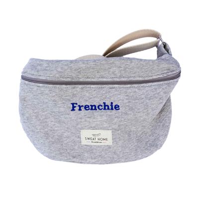 Banane en sweat coloris Gris clair chiné Frenchie T.U - Photo 3