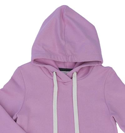 Sweat capuche femme coloris Rose bonbon T.38 - Photo 4