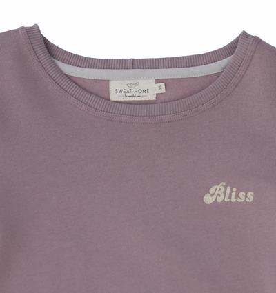 Sweat col rond femme coloris Lilas Bliss T.36 - Photo 4