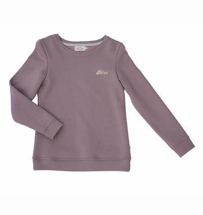 Sweat col rond femme coloris Lilas Bliss T.36 - Photo 3