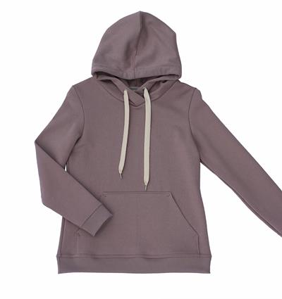 Sweat capuche femme coloris Lilas T.38 - Photo 3