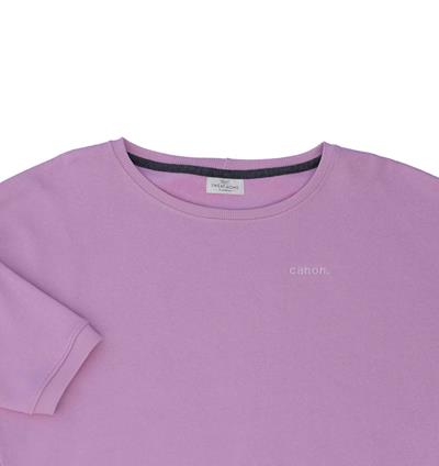 Le sweat loose femme coloris Rose bonbon Canon. T.U - Photo 4