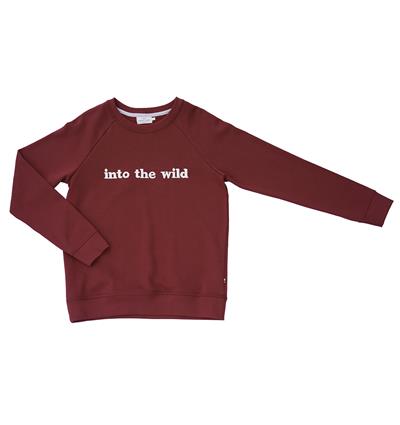 Sweat col rond homme coloris Rouge tendre Into the wild T.L - Photo 3