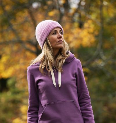 Sweat capuche femme coloris Violet T.38 - Photo 2